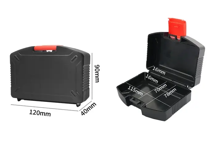 KX-1204 0 Series protective case, internal 115 × 78 × 32 mm