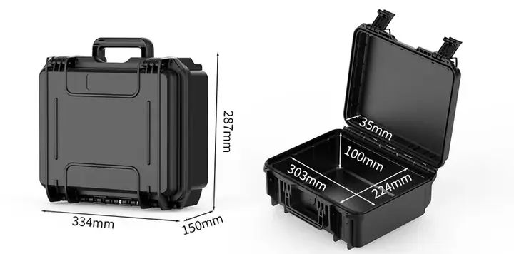 KX-3315 9 Series protective case, internal 303 × 224 × 135 mm