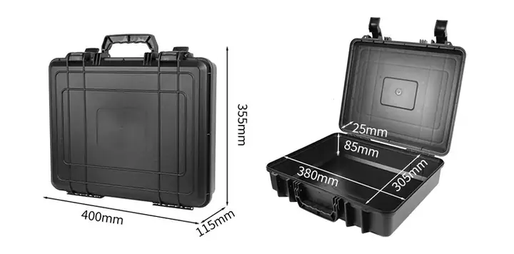 KX-4012 9 Series protective case, internal 380 × 305 × 110 mm