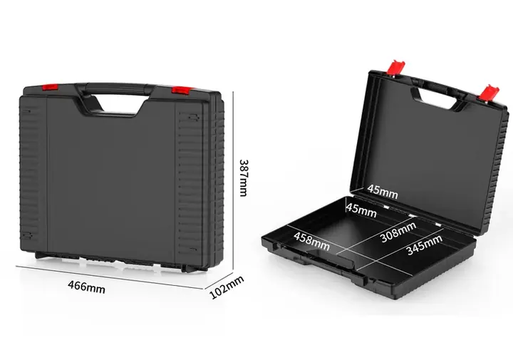 KX-4710 1 Series protective case product photograph, internal 458 × 345 × 90 mm