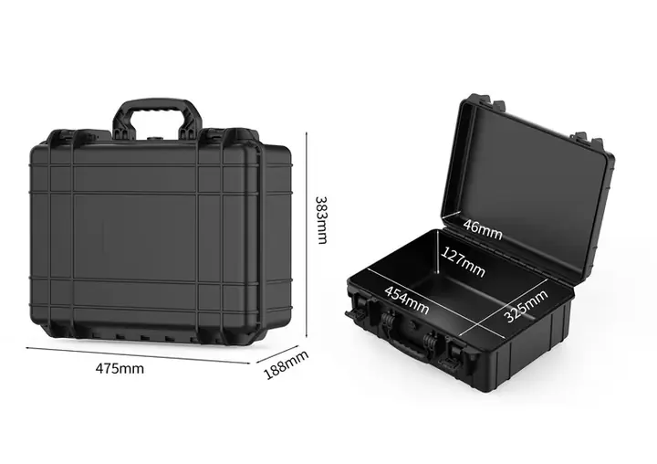 KX-64819 6 Series protective case, internal 454 × 325 × 173 mm