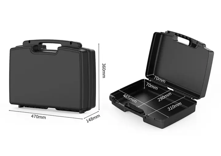KX-707 7 Series protective case, internal 465 × 310 × 140 mm