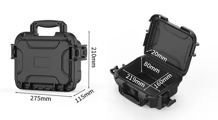 KX-82812 8 Series protective case, internal 219 × 160 × 100 mm