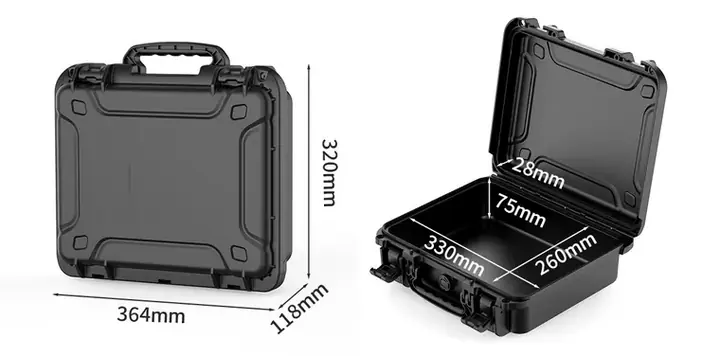 KX-83612 8 Series protective case, internal 330 × 260 × 103 mm
