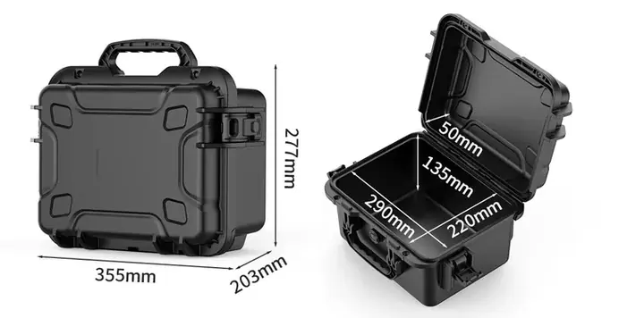 KX-83620 8 Series protective case, internal 290 × 220 × 185 mm