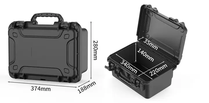 KX-83719 8 Series protective case, internal 340 × 220 × 175 mm