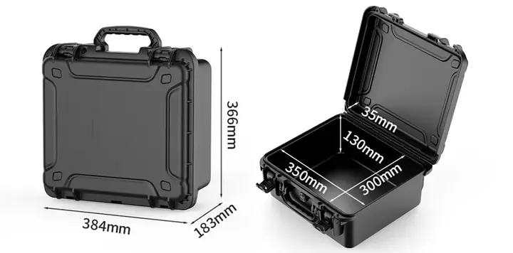 KX-83818 8 Series protective case, internal 350 × 300 × 165 mm