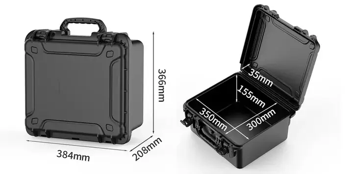 KX-83821 8 Series protective case, internal 350 × 300 × 190 mm