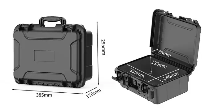 KX-83917 8 Series protective case, internal 355 × 240 × 155 mm