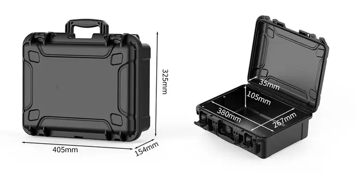 KX-84115 8 Series protective case, internal 380 × 267 × 140 mm