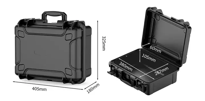 KX-84117 8 Series protective case, internal 380 × 267 × 165 mm