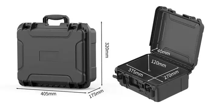 KX-84118 8 Series protective case product photograph, internal 375 × 270 × 160 mm
