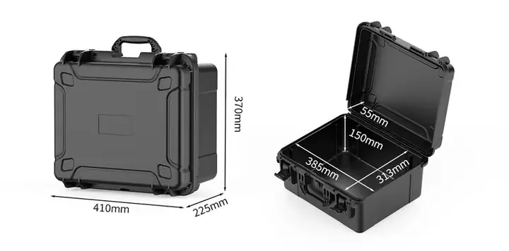 KX-84122 8 Series protective case, internal 385 × 313 × 205 mm