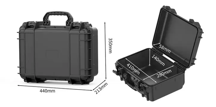 KX-84421 8 Series protective case, internal 410 × 280 × 198 mm