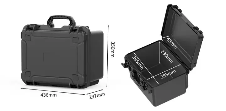 KX-84430 8 Series protective case, internal 395 × 295 × 275 mm
