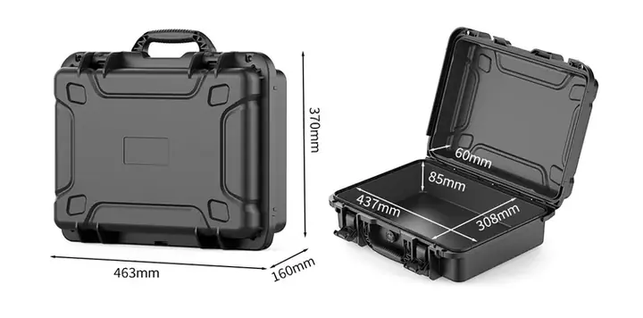 KX-84815 8 Series protective case, internal 437 × 308 × 145 mm