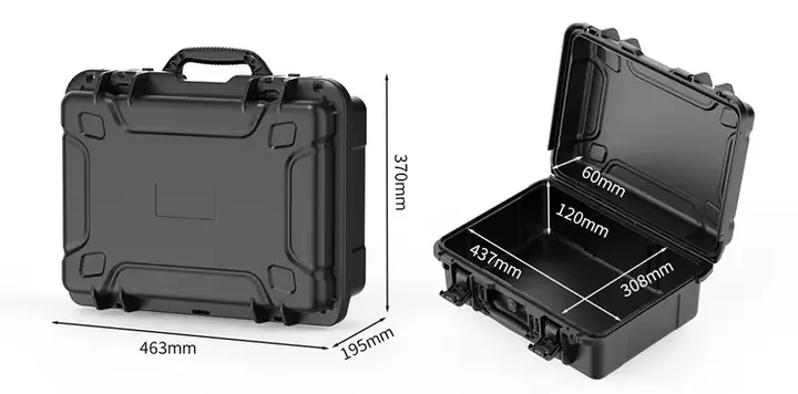 KX-84820 8 Series protective case, internal 437 × 308 × 180 mm