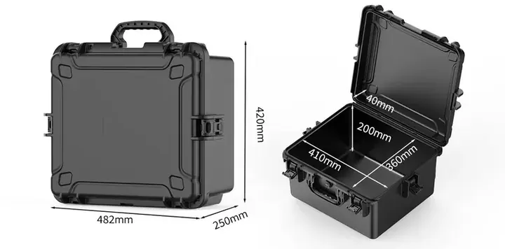 KX-84825 8 Series protective case, internal 410 × 360 × 240 mm