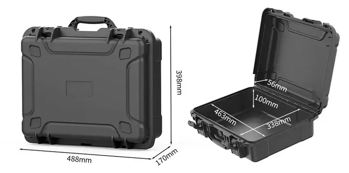 KX-85017 8 Series protective case, internal 463 × 338 × 156 mm