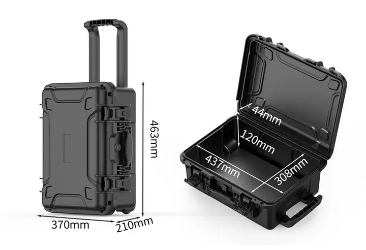 KX-85021 T Series protective case, internal 437 × 308 × 164 mm