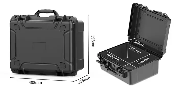 KX-85023 8 Series protective case, internal 463 × 338 × 211 mm