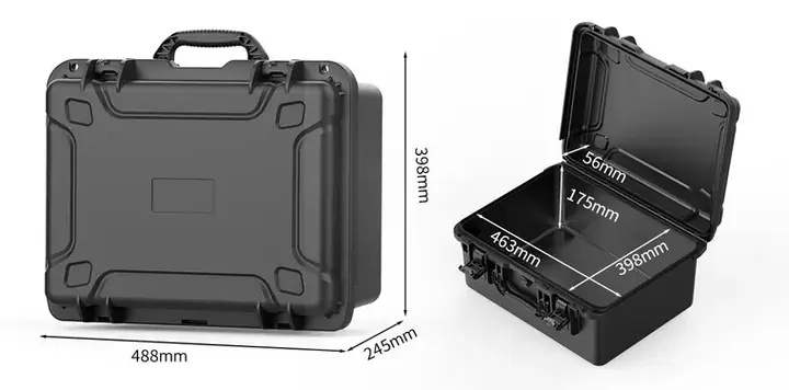 KX-85025 8 Series protective case, internal 463 × 338 × 231 mm