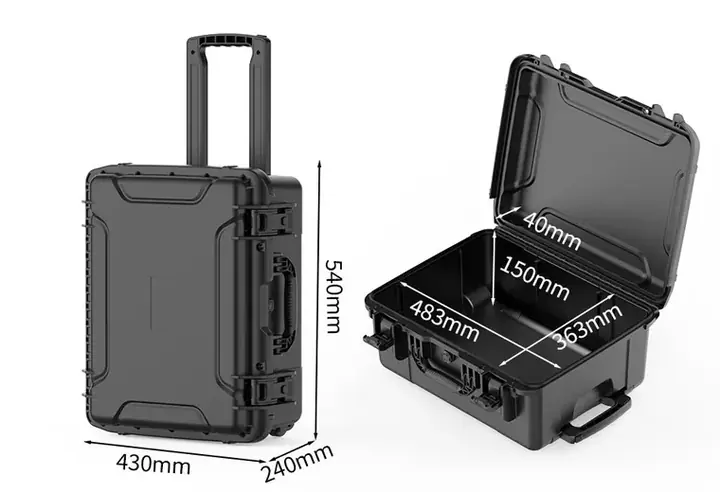 KX-85424 T Series protective case, internal 483 × 363 × 190 mm