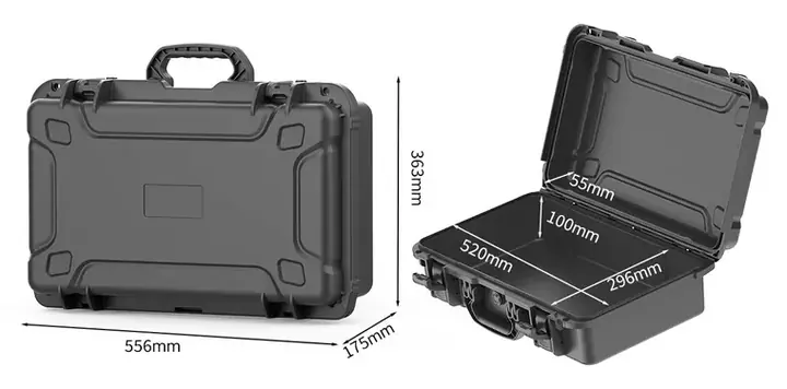 KX-85718 8 Series protective case, internal 520 × 296 × 155 mm