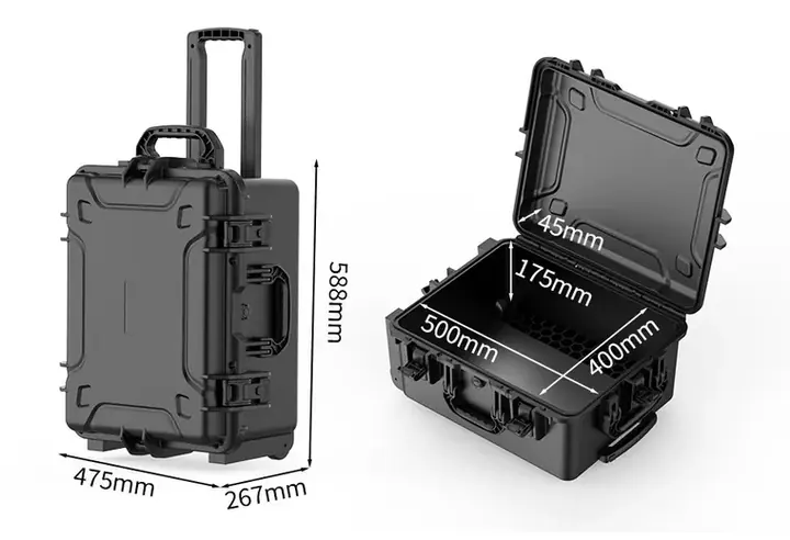 KX-85827 T Series protective case, internal 500 × 400 × 220 mm