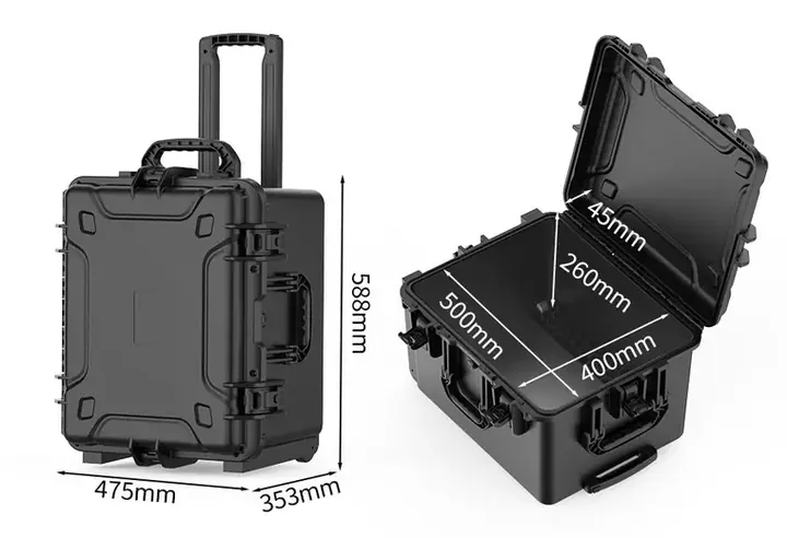 KX-85835 T Series protective case, internal 500 × 400 × 305 mm