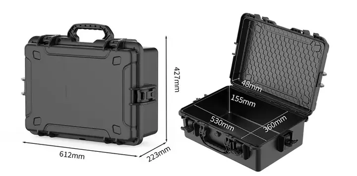 KX-86122 8 Series protective case, internal 530 × 360 × 203 mm