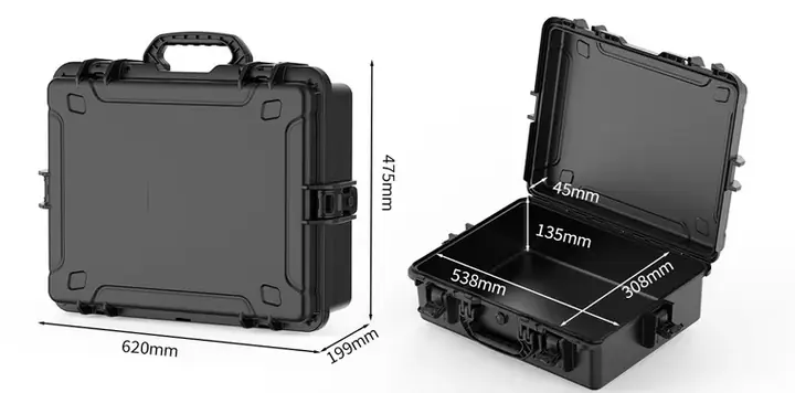KX-86220 8 Series protective case, internal 538 × 408 × 180 mm
