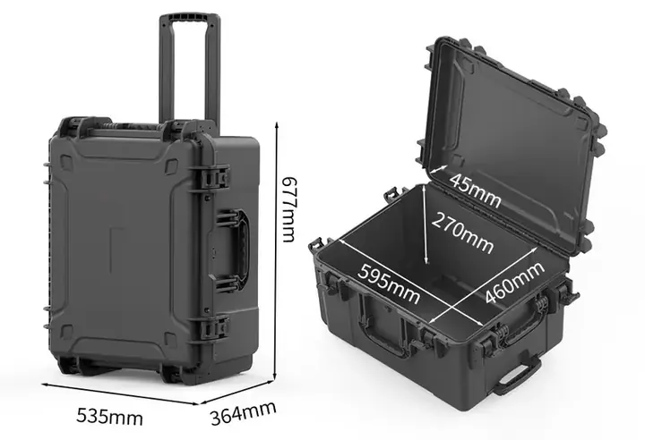 KX-86836 T Series protective case, internal 595 × 460 × 315 mm