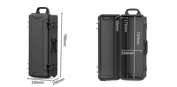 KX-87926 8 Series protective case, internal 737 × 257 × 240 mm