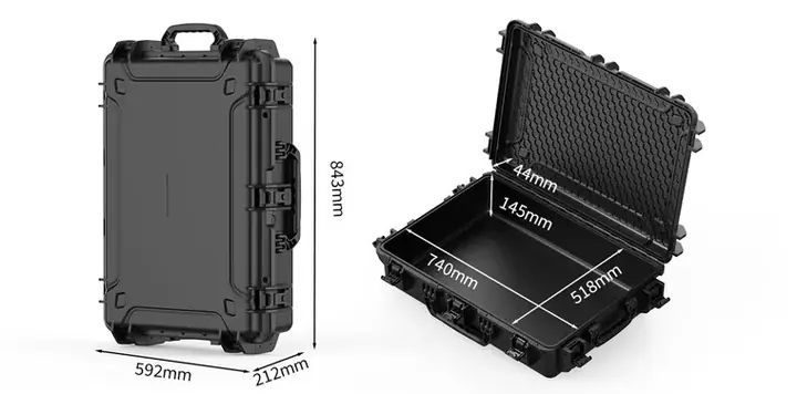 KX-88421 8 Series protective case, internal 740 × 518 × 189 mm