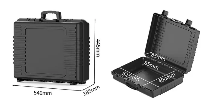 KX-95419 9 Series protective case, internal 525 × 400 × 170 mm