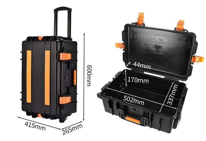 KX-96027 T Series protective case, internal 502 × 337 × 214 mm