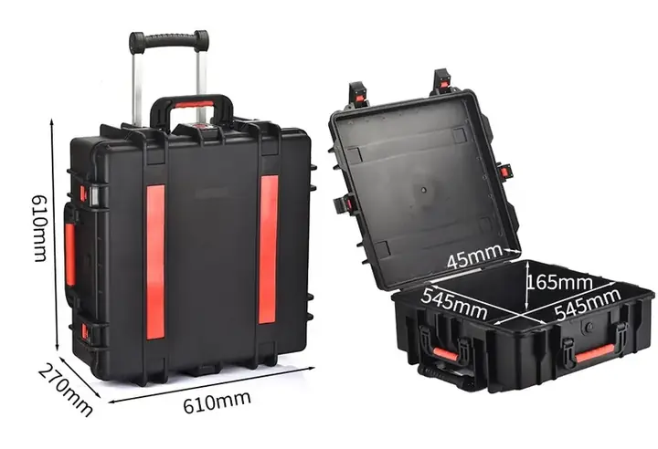 KX-96127 T Series protective case, internal 545 × 545 × 210 mm